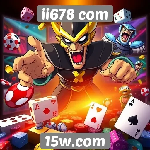 Variedade de jogos disponíveis no ii678